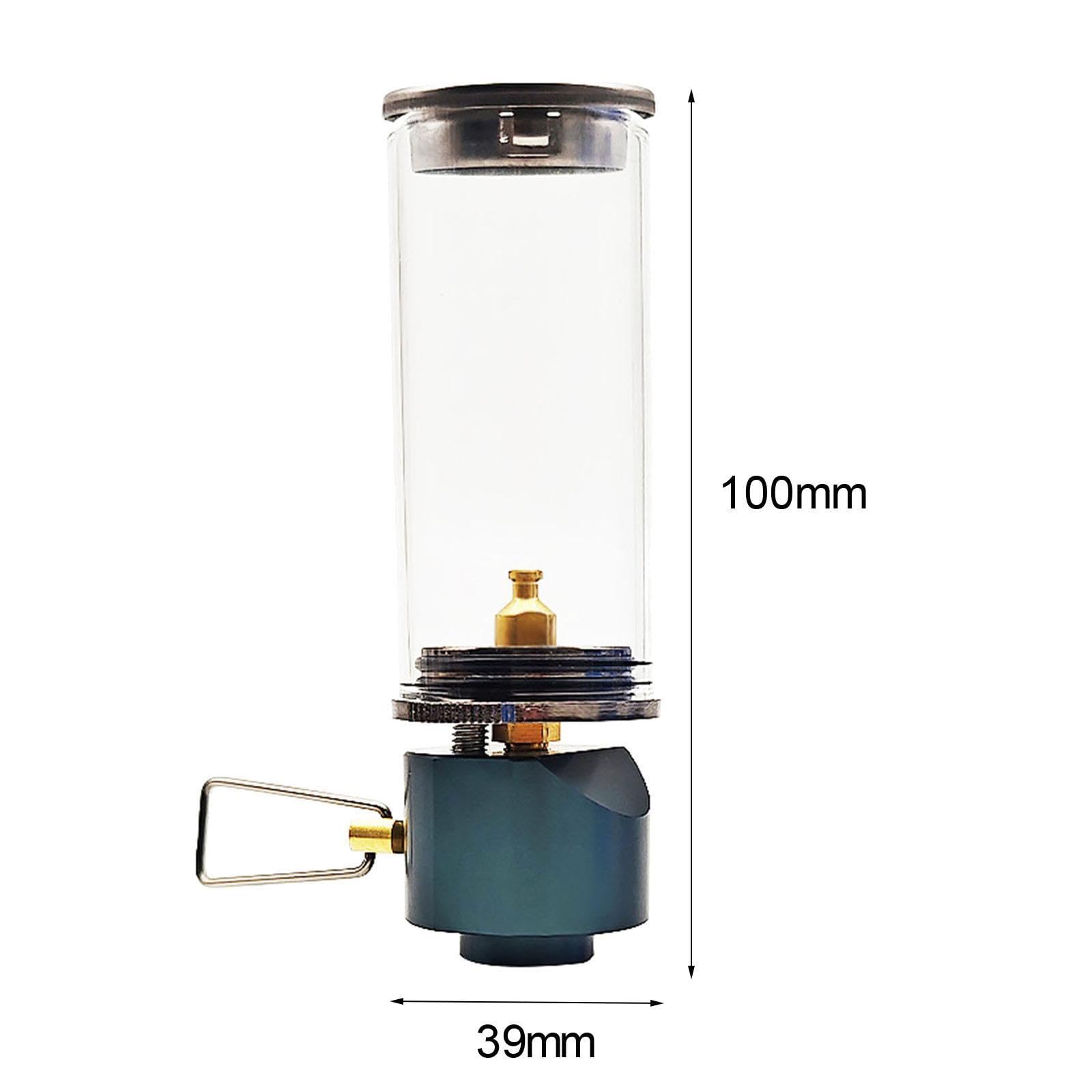 Qianly Linterna de Gas para Camping, Linterna con Mecha, para Pesca Nocturna, Patio Y Viajes.