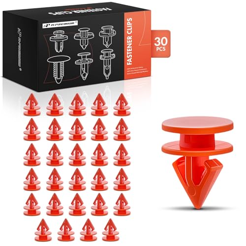 Clips en nylon orange contre les panneaux de porte desserrés sur GMC Sierra 3500