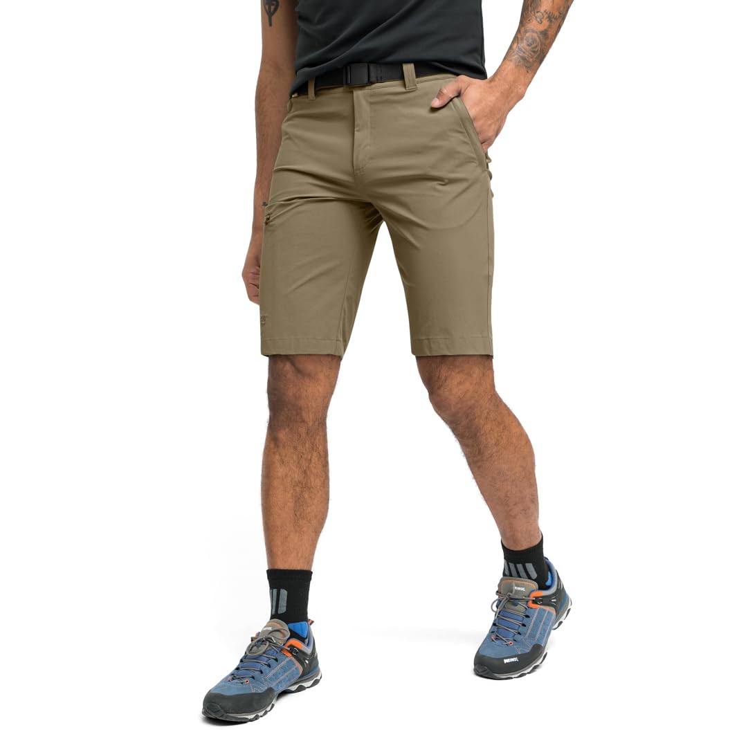 Maier Sports Huang, Kurze Herren Wanderhose, Wasserabweisende Bermuda für Trekking und Hiking, PFC-frei, mSTRETCH pro 4 & Dryprotec