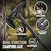 Freelander Tactical Axe 2 Pack, Sharp Tomahawk with Sheath, Portable Tomahawk with Clip and Bottle Opener, Durable Survival Hatchet for Emergency, Hiking and Camping, for Men Women