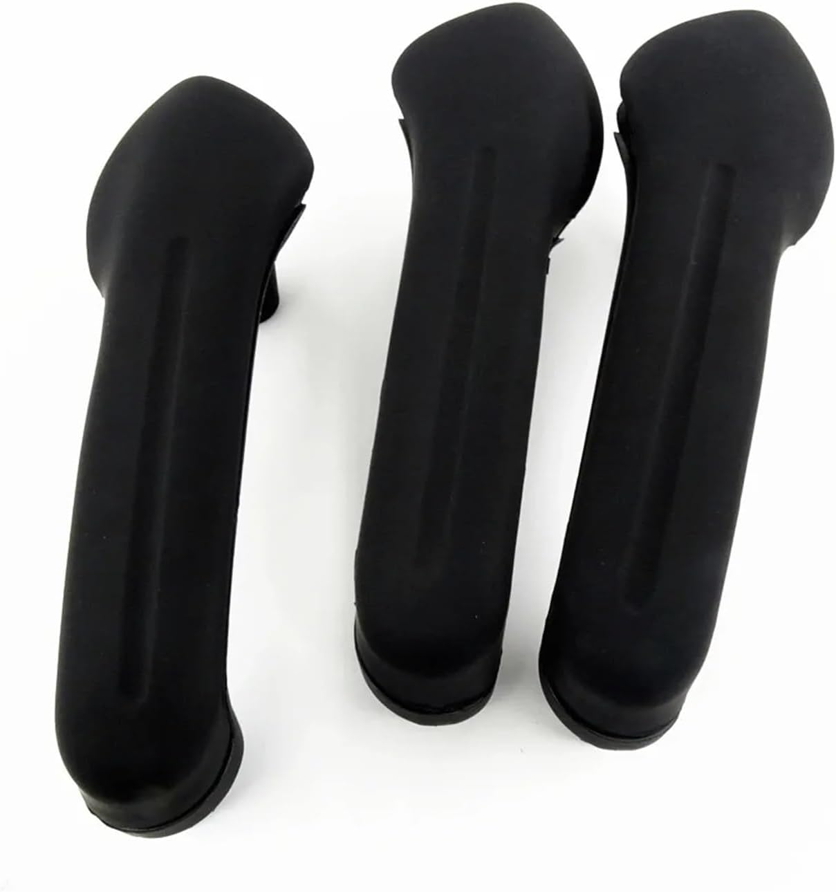 1J0867179A 1J0 867172A Left Right Side Car Black Inner Door Pull Grab Handle Trim Cover Kit Compatible with VW Jetta Mk4 1999-2005 Golf 4