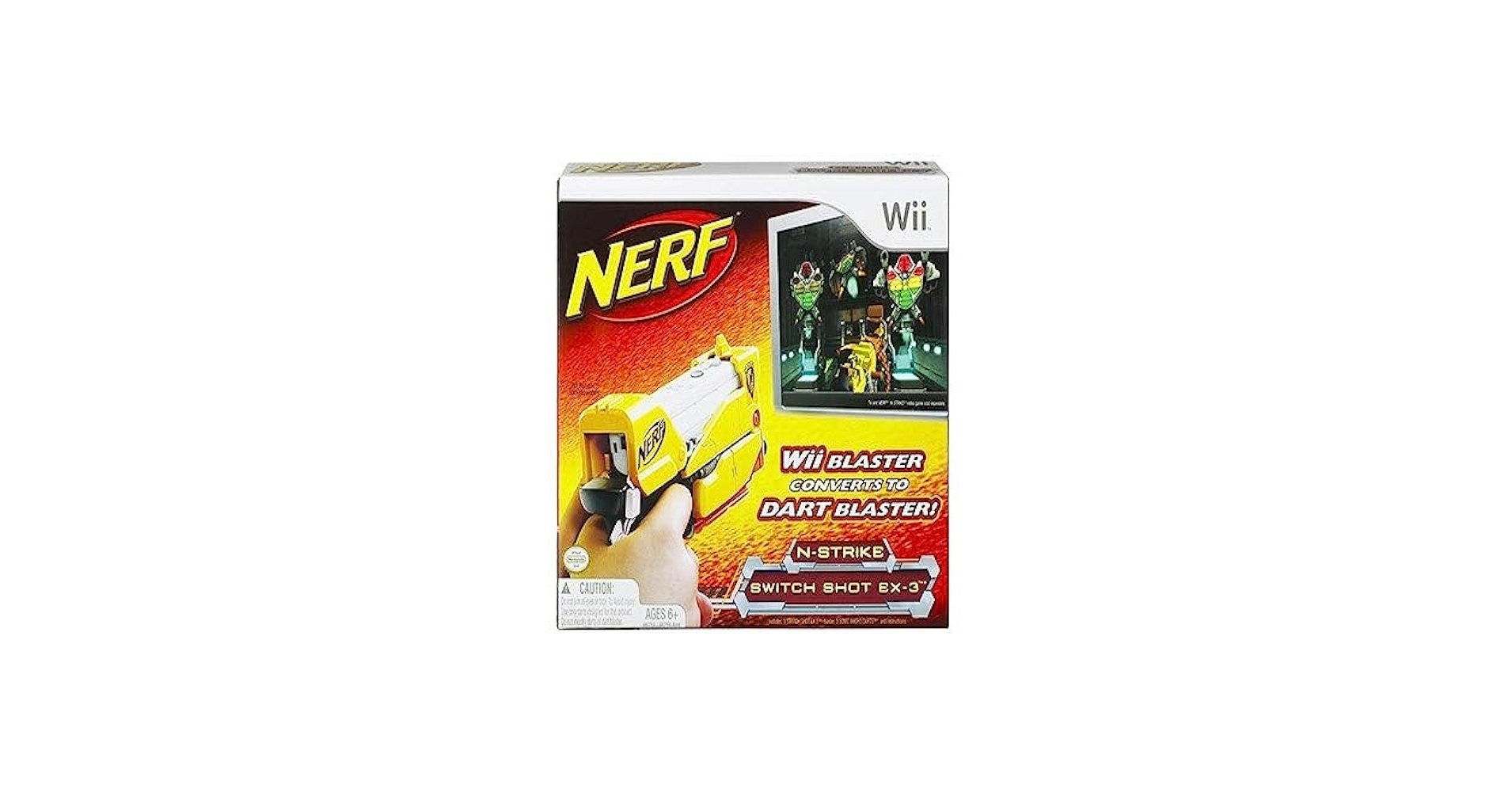 Amazon.com: Hasbro Nerf N-Strike Switch Shot EX-3 Yellow