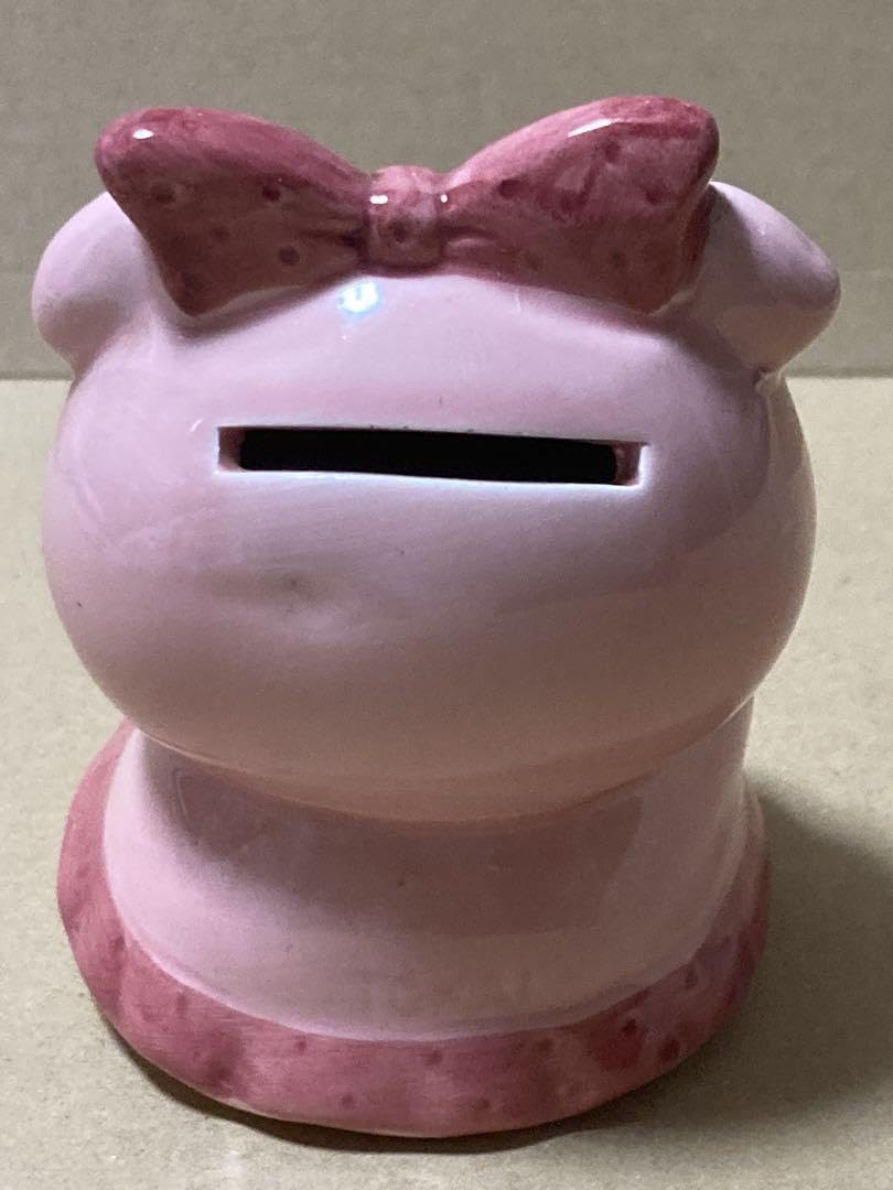 Amazon.co.jp: ブタ 貯金箱 陶器製 ブタの女の子 豚 TOKAI レトロ 高さ