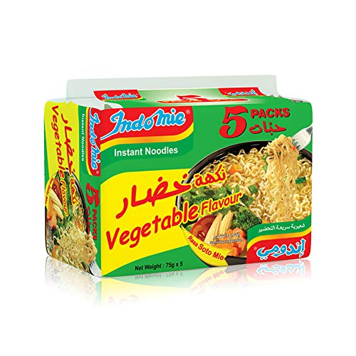 وسادة اندومي بنكهة الخضروات، 40 × 75 غرام - عبوة من قطعة واحدة V1600