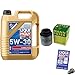Produktbild EISENFELS Filter Set Inspektionspaket erstellt mit 5 L Motoröl Liqui Moly 5W-30 Long Life III MANN-FILTER Ölfilter, Verschlussschraube