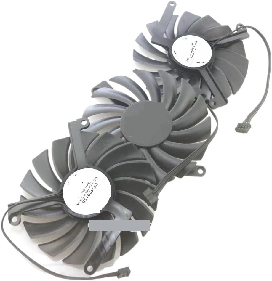 3pcs CF-12910S 85mm DC12V 0.35A 4Pin For INNO3D RTX3060 RTX3060ti RTX3070 RTX3070ti iCHILL X3 Graphics Card Cooling Fan