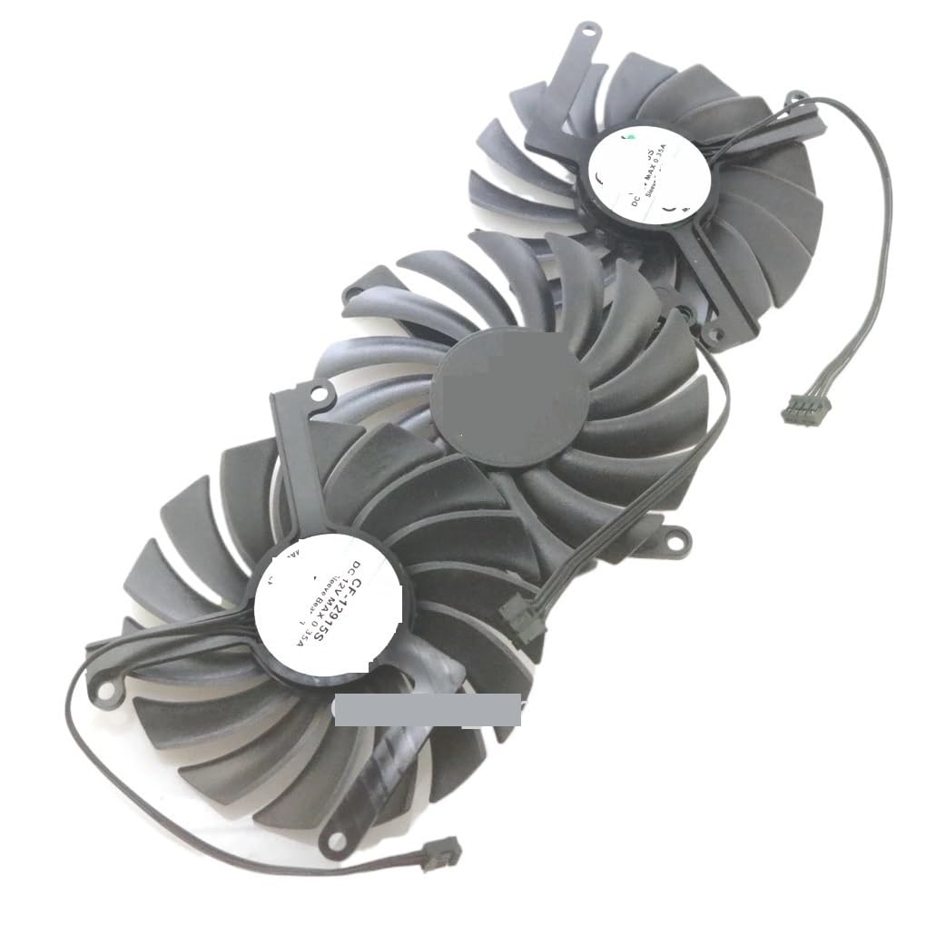 3pcs CF-12910S 85mm DC12V 0.35A 4Pin For INNO3D RTX3060 RTX3060ti RTX3070 RTX3070ti iCHILL X3 Graphics Card Cooling Fan