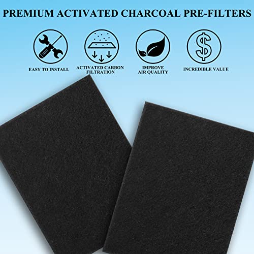 Hrf-A300 Pre Filter A Replacement For Honeywell Hpa300 Air Purifier, 6 Pack Precut Activated Carbon Pre-Filters Fit For Honeywell Air Purifier Filter Replacement, Compatible With Honeywell Prefilter A #TOP5