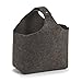 Produktbild Zeller 14371 Aufbewahrungs-/Zeitschriftenkorb, Filz, anthrazit