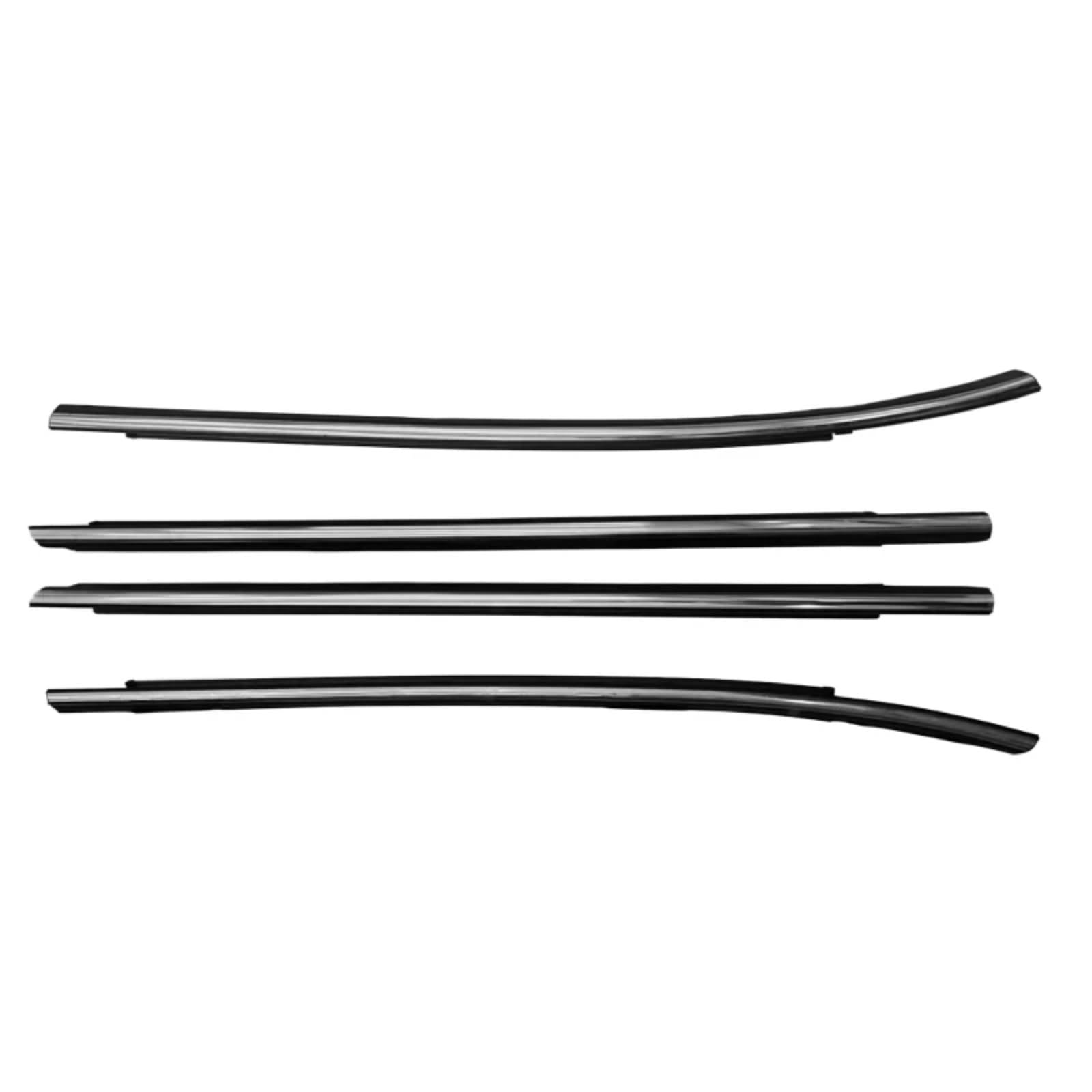 Wtixcrq Chrome Auto Window Seal Trim Car Window Seals Compatible With Hyundai For Ix35 2010-2015 Glass Trim Sealing Accessories Weather Strip 822102S000(Chrome)