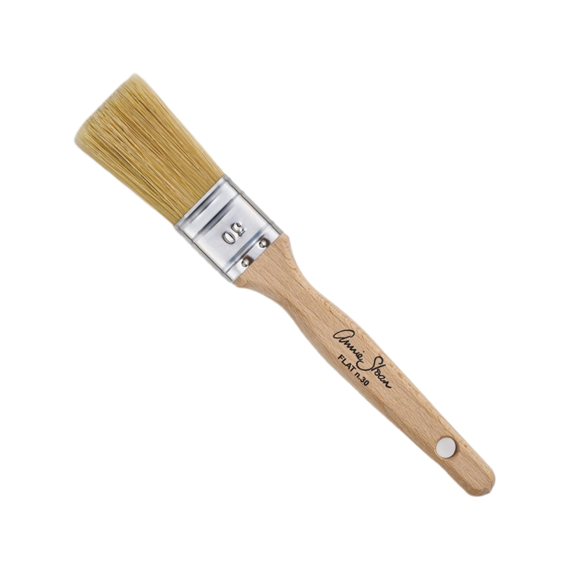 Annie Sloan Small Flat Brush, Off White