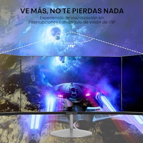 Image of 24 inch 1080p Monitor with Speakers, 75Hz Gaming Monitor, FreeSync Technology, 16.7 Million Colors, Eye-Care, Zero-Frame IPS Monitor with HDMI, Display Port, USB