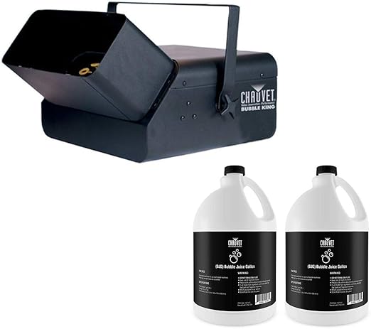 Chauvet B550 Bubble King Professional Bubble Machine B-550 +2 FREE Gallons Fluid