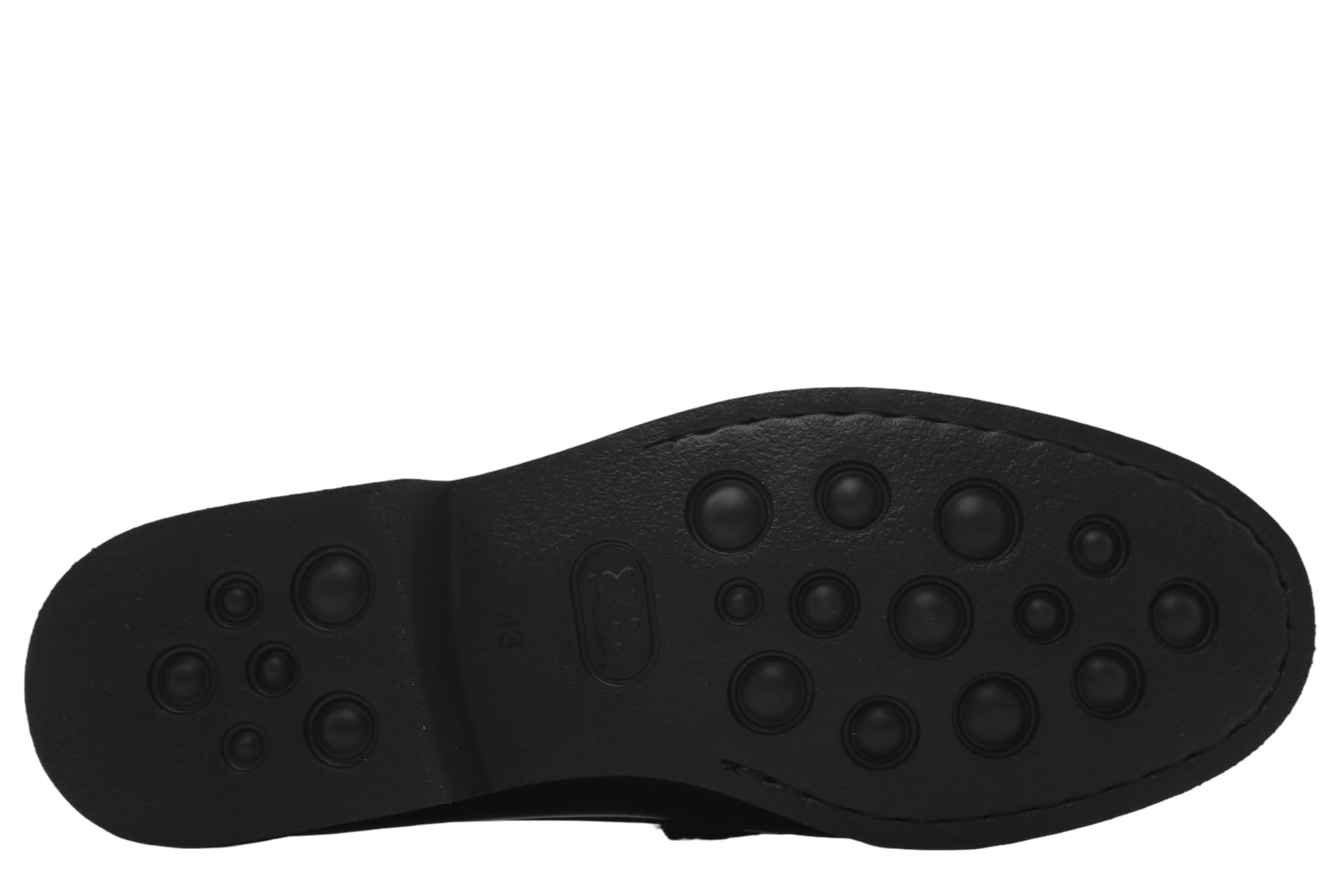 FLUCHOS - Mocasín Castellano de Piel, borlas, Plantilla extraíble, Suela Goma extralight, para: Hombre