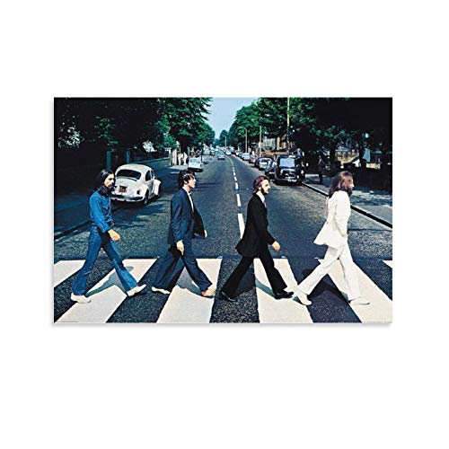 tongton The Beatles – Impression sur toile polychromatique et décoration murale pour chambre de famille moderne 50 x 75… - Les Beatles, Paul McCartney, John Lennon, RIngo Starr, George Harrison tongton The Beatles – Impression sur toile polychromatique et décoration murale pour chambre de famille moderne 50 x 75…