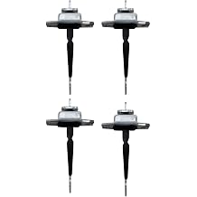 4 Set of - Front Door Check Driver or Passenger Side Left Right for Toyota for RAV4 2001-2005