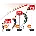 PELLOR Canasta Aro de Baloncesto Ajustable,150CM/170CM Aro de Blaconcesto con Balancesto para...