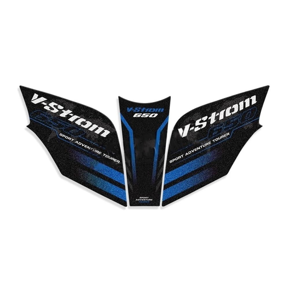Motorcycle Fuel Tank Stickers for Vstrom Dl650 DL for V-Strom 650XT Motorcycle Tank Pad Fuel Gas Cover Protection Accessories for Adventure