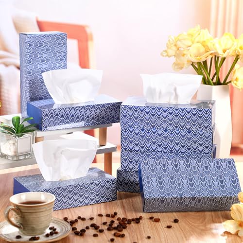 Image of Yinder 12 Packs Back to School Facial Tissue Boxes 1560 Sheets Soft Facial Tissue Bulk for Teacher Classroom School 2 Ply 130 Sheets Travel Tissues for Home Office Car Kitchen Wedding(Clouds)