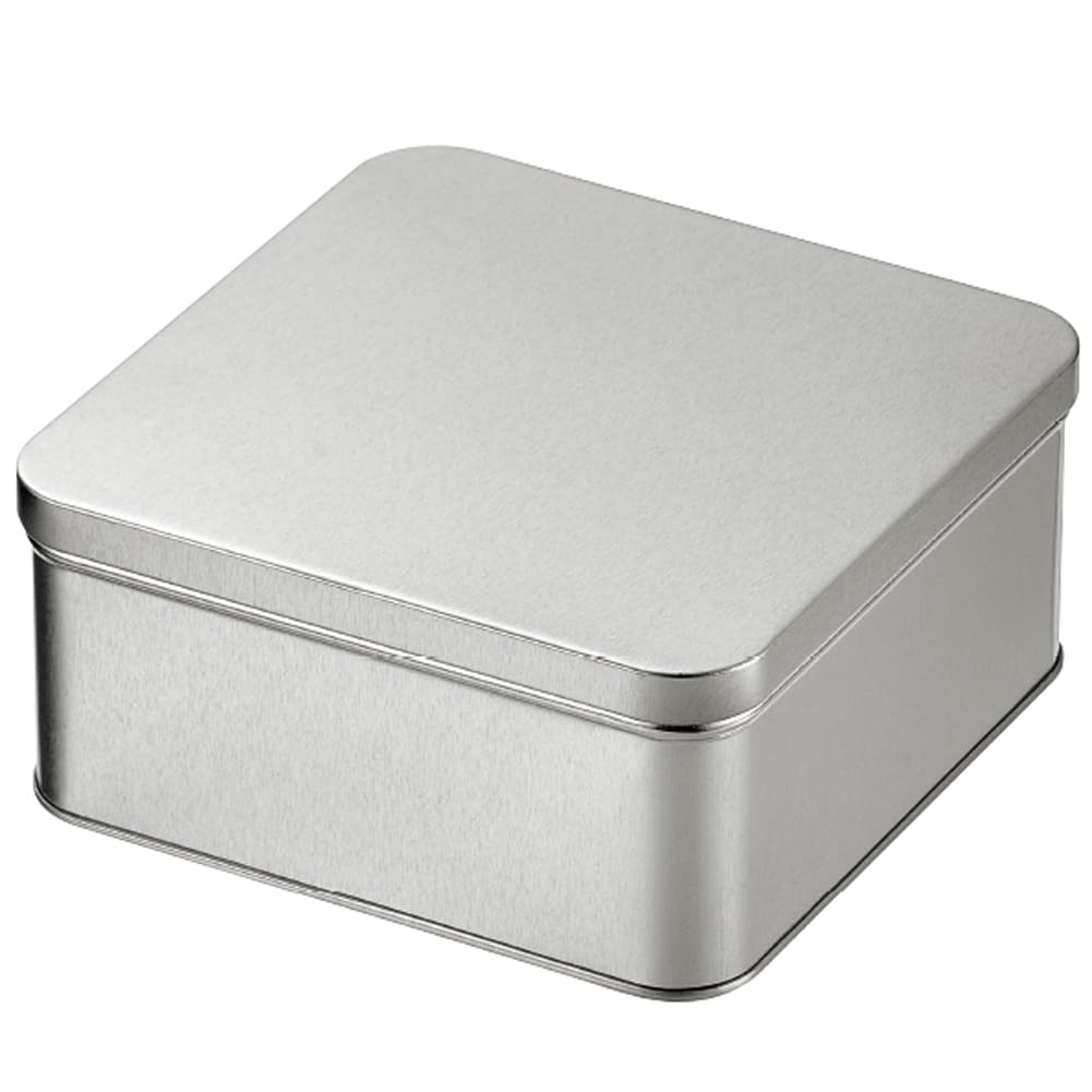 Amazon.co.jp: エコー金属 ギフト缶 正方形（M） 2299-271 : 食品