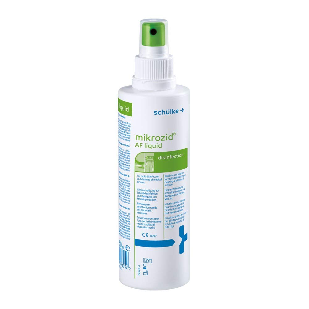 10x 250 ml Schülke Mikrozid® AF Liquid Flächen Desinfektion Desinfektionsmittel Schnelldesinfektion