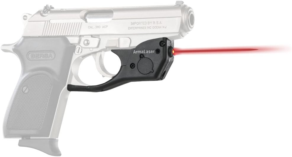 TR16 Designed to fit Bersa Thunder 380 Super Bright Red Laser Sight with GripTouch Activation