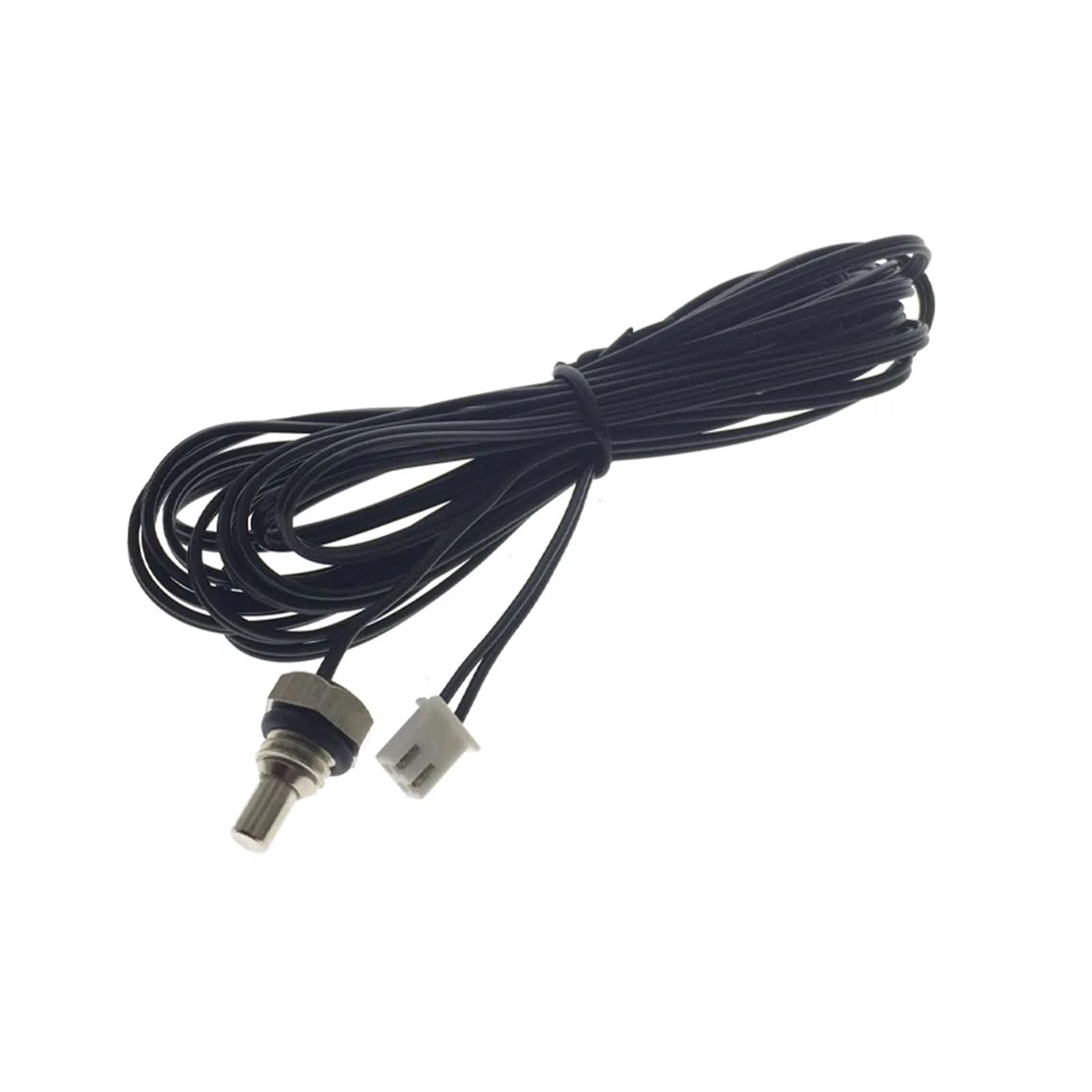Sensore di Temperatura termistore NTC M8x4x1,25mm Sonda con Filettatura Resistenza 10k 50k 100k Valore B3950 L=0,5M 1M 2M (Color : 10K 0.5M The Plug)