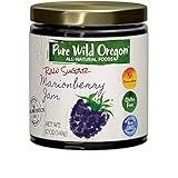 Pure Wild Oregon Raw Sugar Jam, Marionberry, 12 Ounce