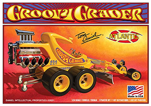Modelo plástico Atlantis Tom Daniel Groovy Grader 1/24 miniatura 1