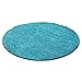Produktbild Ayyildiz Teppich-Hochflor Shaggy Teppich Langflor 5 Einfarbig Wohnzimmer, Polypropylen, Türkis, 120 X 120