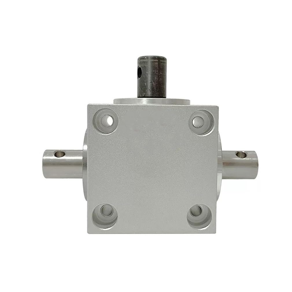 Mechanical Steering 1pcs 90 Degree Steering Gearbox 1.5 Module 20 Teeth Right Angle Steering Horizontal Mount Commutator 15mm Output Shaft Direction Transmission