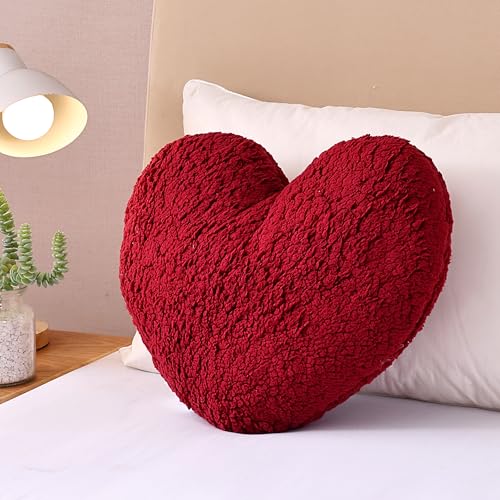 EVOLIVE Heart Pillow, Love Pillow Gifts, 15X...