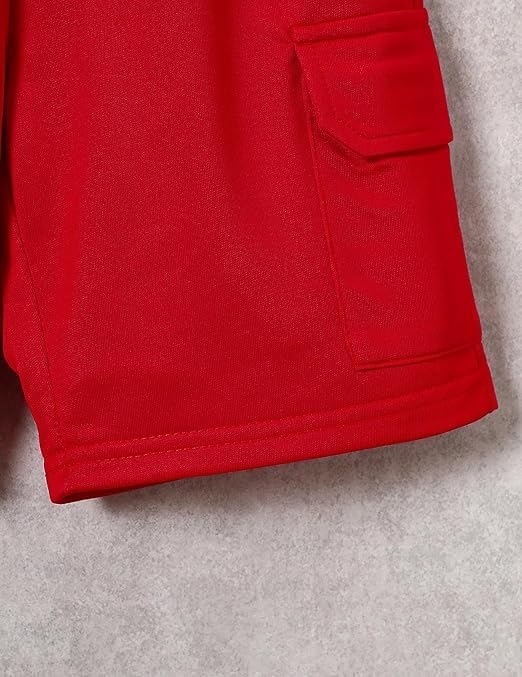 Boys Clothes Shorts Sets Plaid Short Sleeve Hooded Button Shirt and Jogger Shorts for Kids Summer Outfits - Image 5