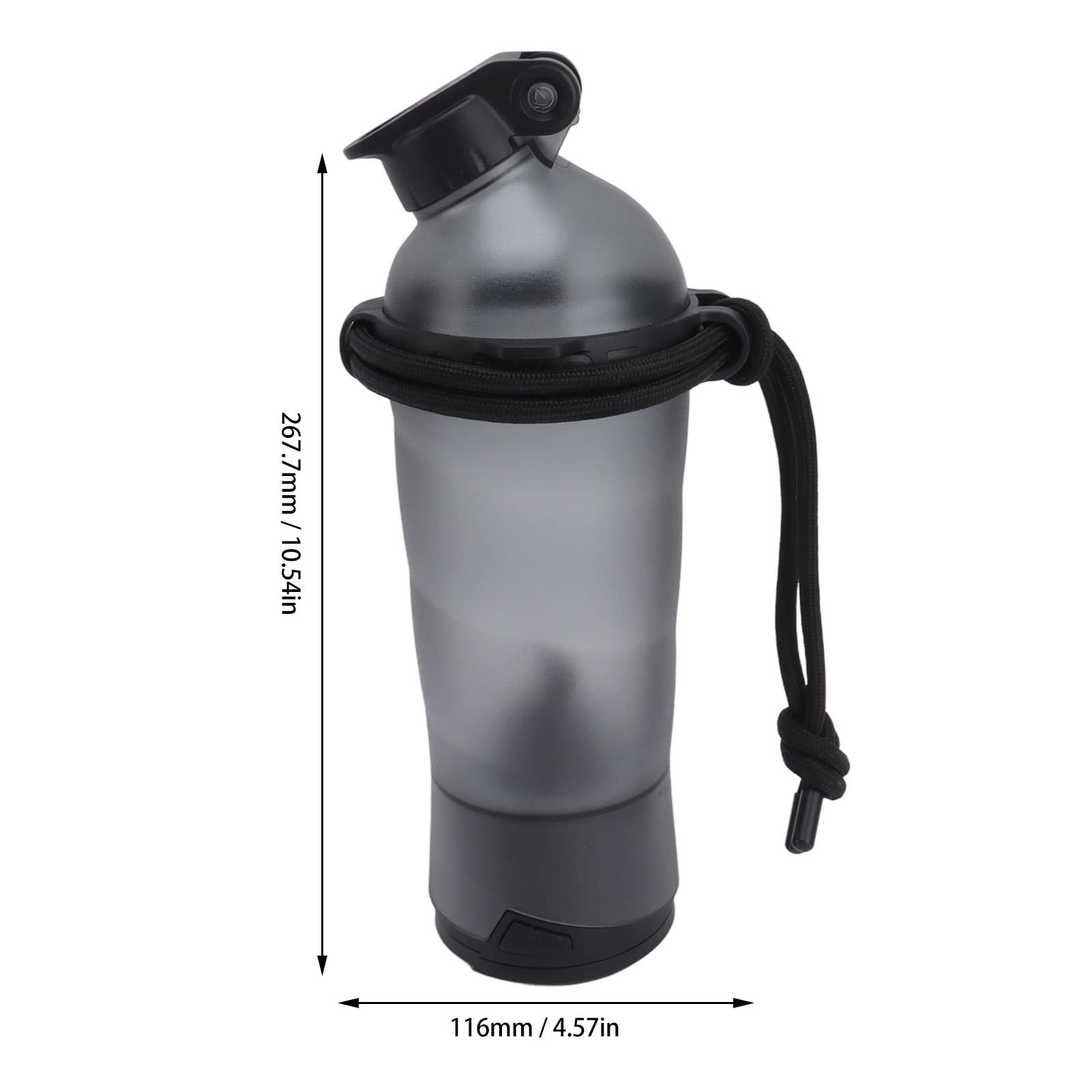 Botella Mezcladora Eléctrica, Botella Mezcladora de Proteínas Eléctrica Recargable por USB de 550 Ml, Botellas Mezcladoras Grandes para Mezclas de Proteínas, Vaso Mezclador Automático Eléctrico, Botel