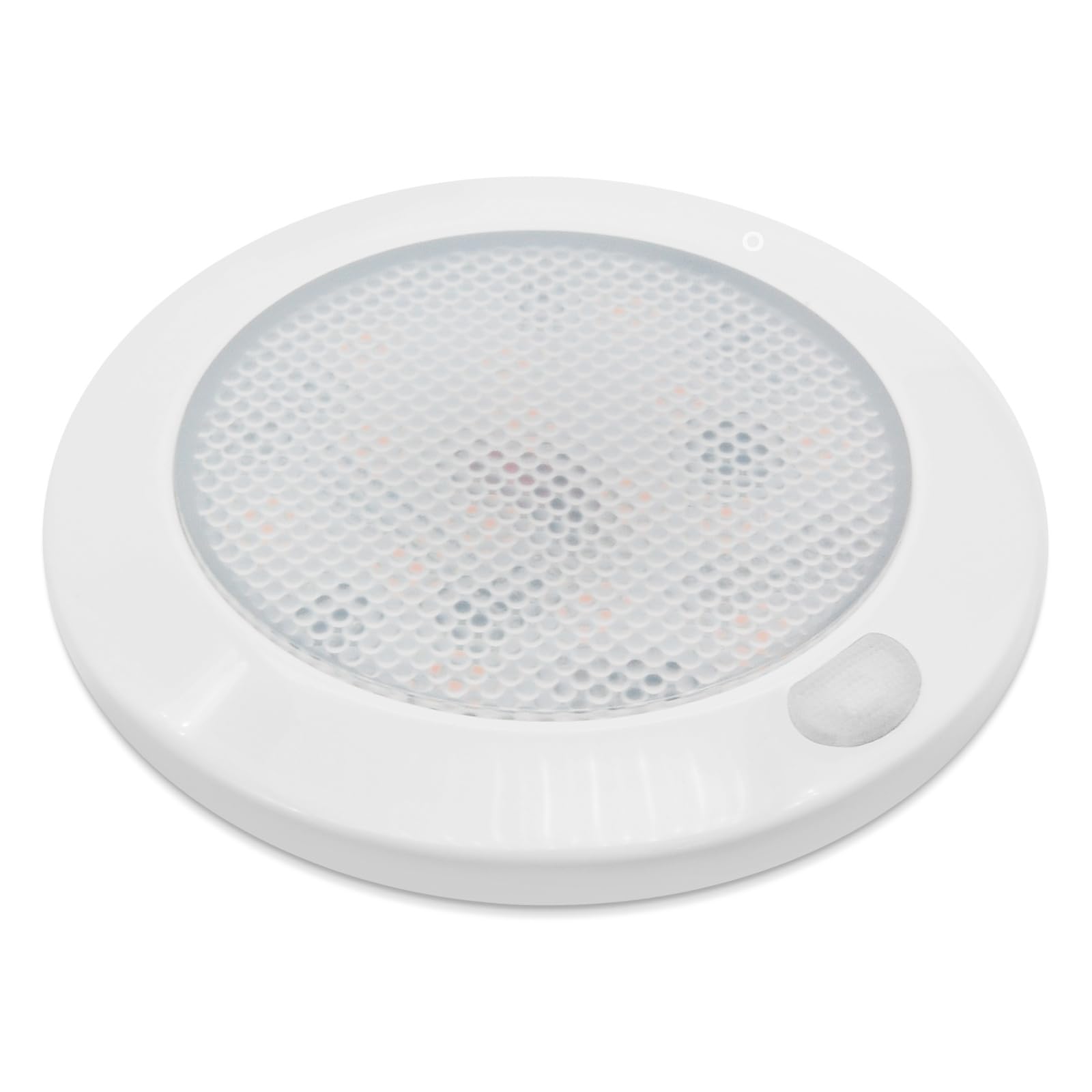 Dream lighting RV Lights 12 Volt RV Interior LED Cabinet Light with Switch Traier Puck Light 3000K White Lighting 3inch