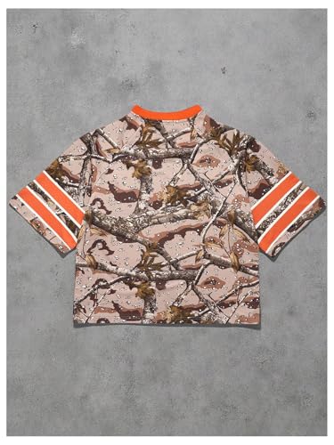 SOLY HUX Men's Jersey Shirt Short Sleeve V Neck Soccer Jerseys Sports T-Shirts Summer Tops Streetwear2