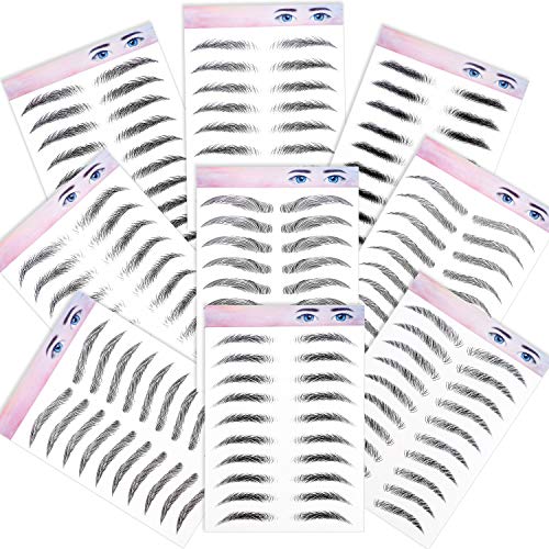 Kit De Pochoirs à Sourcils TEUVO - 24 Styles - Pour Débutantes - Neuf En Boîte