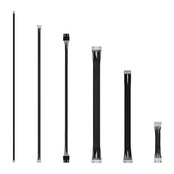 3D Printer Accessories Cable Pack 6-in-1 kit for BambuLab AMS 2 Pro Connection Wire Replacement for Signal or Power Transfer - Ensure H2D Stable Printing