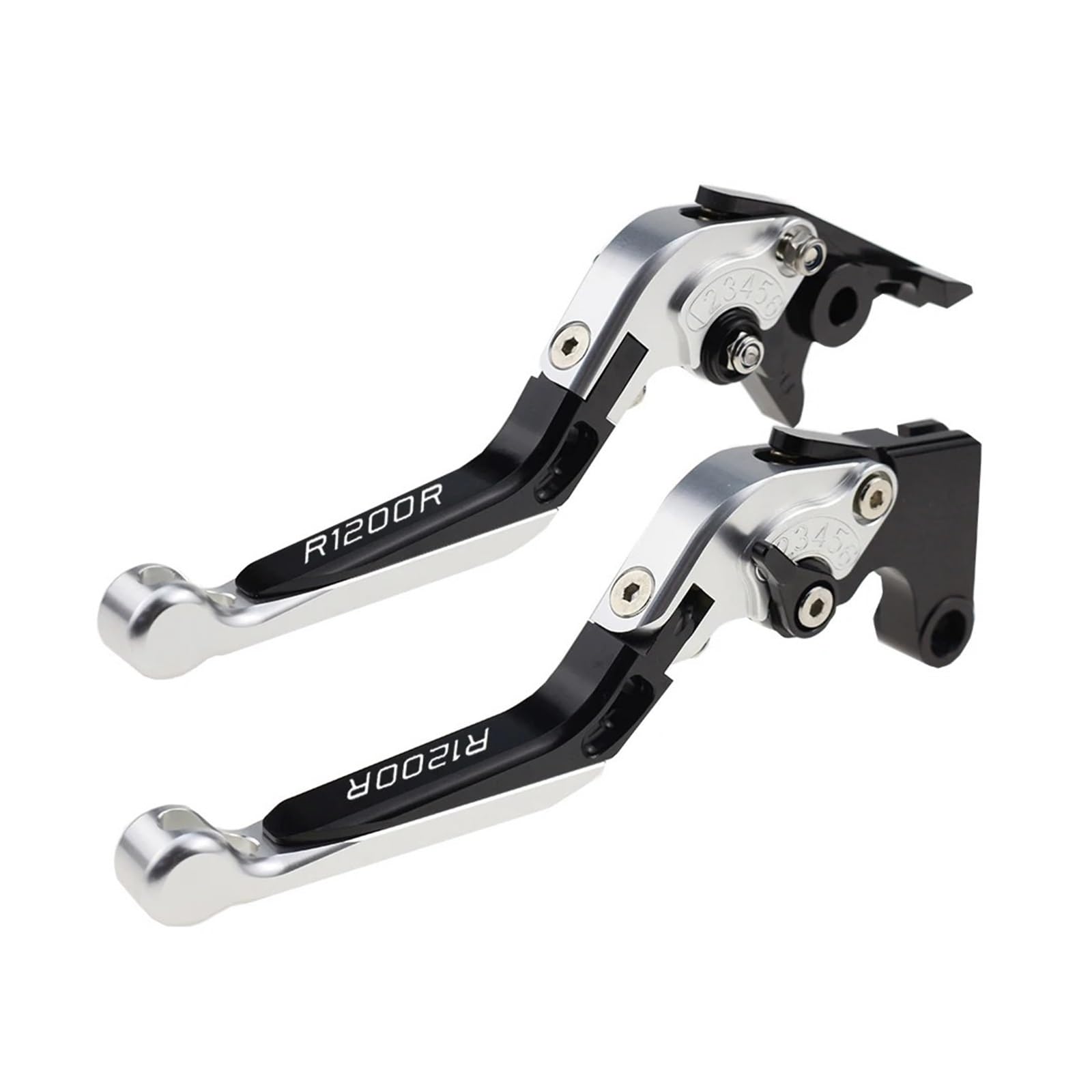 Yxbswbjd 25 Aluminum Alloy Folding Brake Lever For R1200r/Rs Motorcycle Folding Extendable Brake Clutch Levers