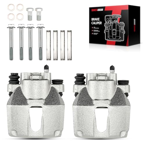 Image of Torchbeam Rear Brake Caliper Left&Right w /Bracket Fit for F-150 /F-250 | 18-4678+18-4679; Compatible with 1997-2002 Ford Expedition; 1998-2002 Lincoln Navigator; 2002-2002 Lincoln Blackwood