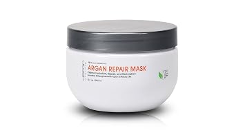 H2PRO BLACK DIAMOND Argan Repair Mask, Professional Hair Healing Therapy, Deep Conditioning Treatment, 10.1 oz