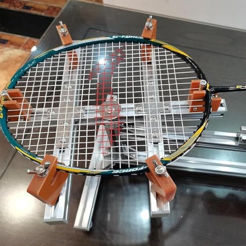 Incordatrice per racchette, dispositivo portatile fai da te per manutenzione e riparazione di racchette da tennis e badminton