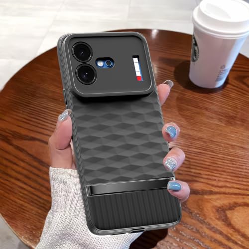 Image of Outlouders Back Cover for Nothing Phone 4b 5G | Full Camera Protection | TPU Soft Flexible Shockproof Bumper Case (Black)