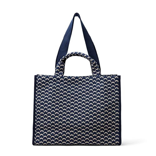Grand sac fourre-tout jacquard femme grand format cabas épaule Amazon Essentials