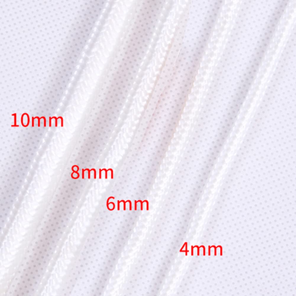1 pedazo de cuerda trenzada de nylon, para el camión al aire libre clothesline que empaqueta Etc. M8x50m
