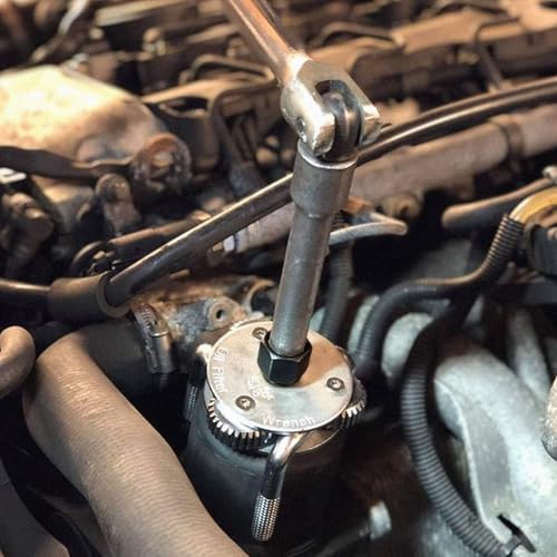 Retoo Ölfilterspinne 3-armig für Ölfilter Ø 70-125 mm Ölfilterschluessel Universal Ölfilterschlüssel-3-armig Ölfilter Werkzeug Universal Car Truck Filter Schwarz