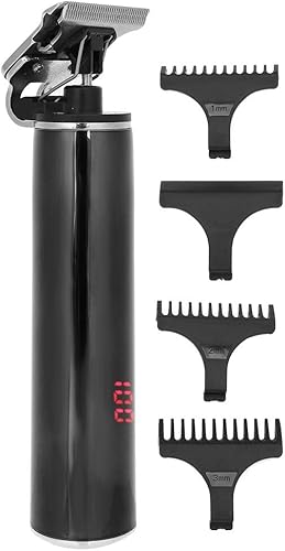 Miniatura 4 de Pilipane Cortadora de pelo eléctrica, profesional, inalámbrica, recargable, USB, con diseño de pantalla LCD, para hombres, mujeres, niños, uso