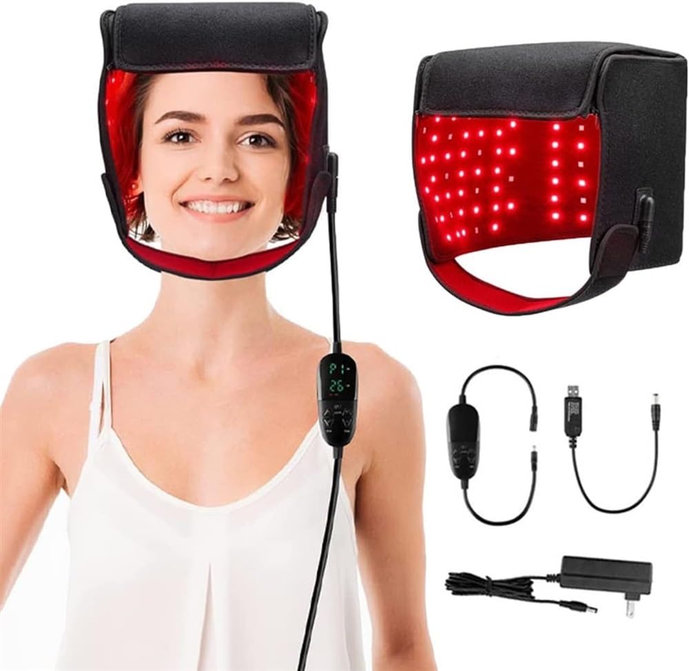 Dispositif de thérapie LED proche infrarouge pour stimuler la pousse des cheveux