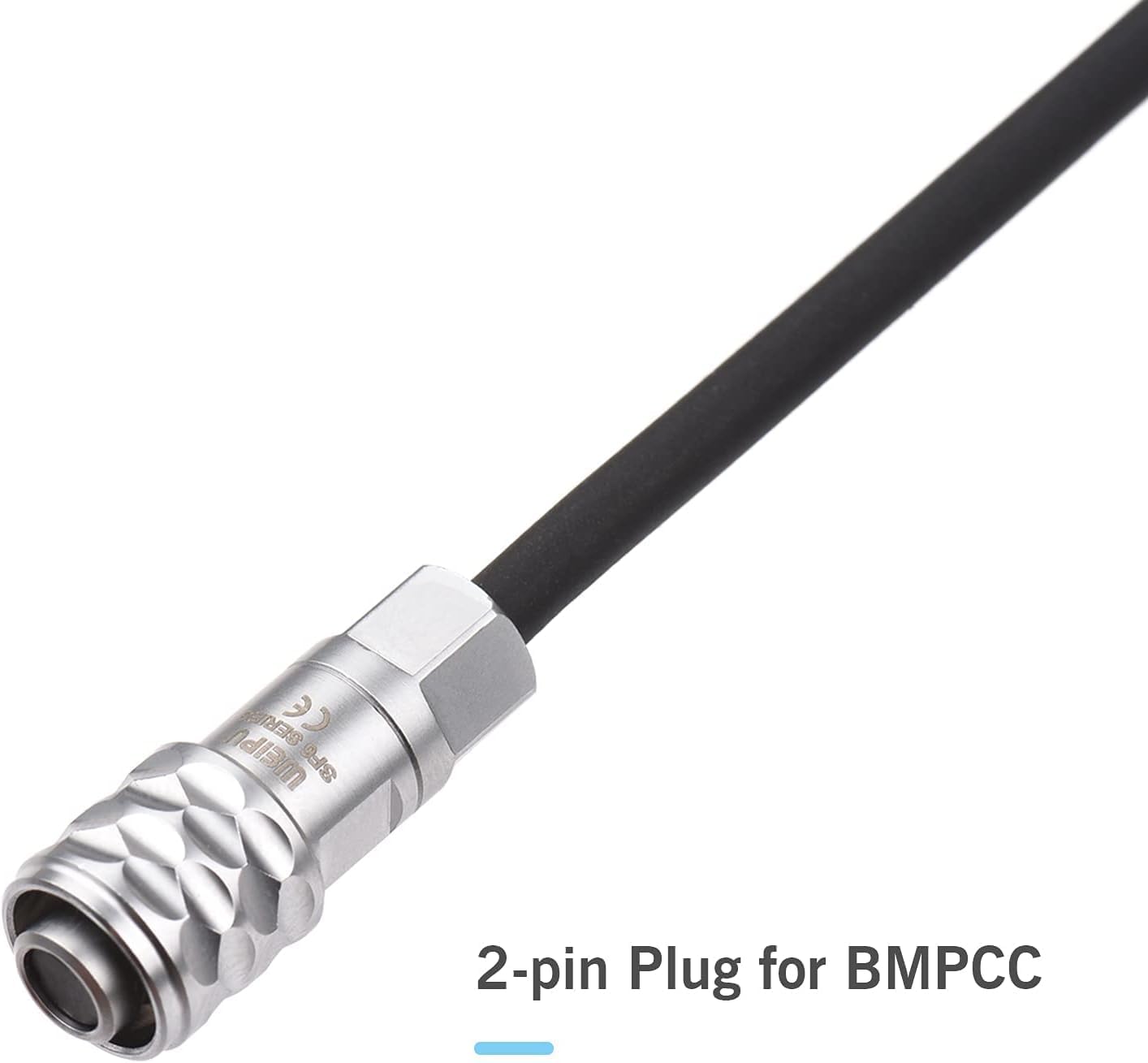 Andoer USB Type C to BMPCC 4K/6K Coiled Data Spring Power Cable 9V/12V | for Blackmagic Pocket Cinema Camera