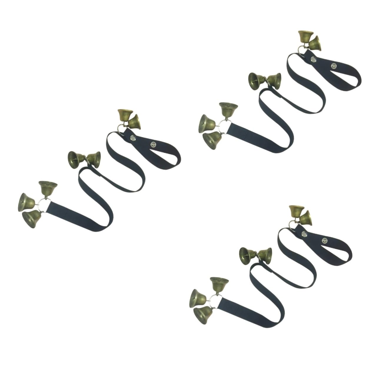 Didiseaon 3pcs Pet Dog Door Bell Training Puppy Door Bells for Potty Thicker Nylon Rope